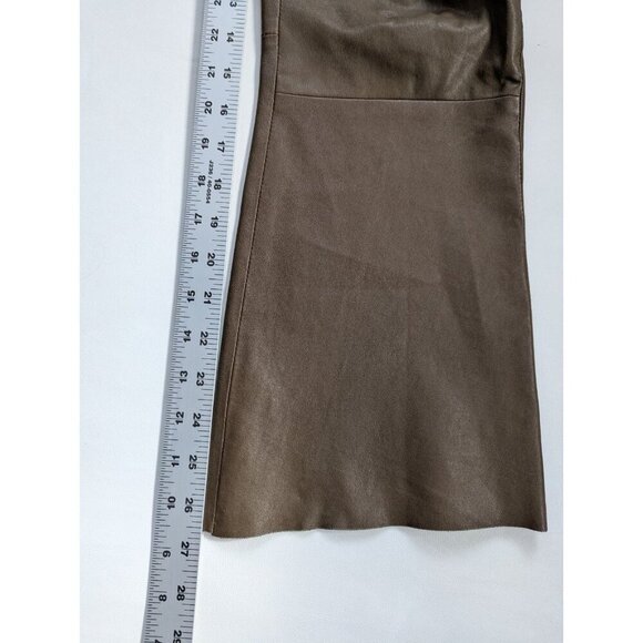 Citizens Of Humanity Colette Leather Pants Lambskin Size 28/6 Style #1909 - Picture 10 of 11